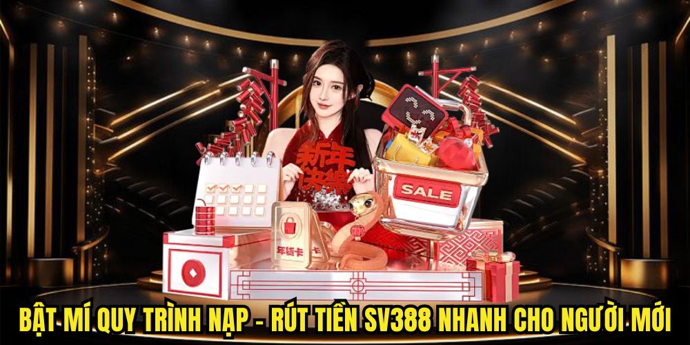 Bật mí quy trình nạp - rút tiền SV388 nhanh cho người mới